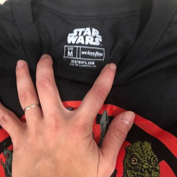 NEW Star Wars Lord Vader Galactic Tour Band Tee - Picture 4 of 5